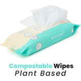 Marquise Plant Based 99.7% Pure Water Wipes x 64 Pack