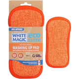 White Magic - Eco Basics Washing Up Pad Tangerine 1pk Pack of 7