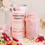 Nutra Organics Organic Thriving Family Protein (Protein + Multivitamin) Strawberries & Cream 450g