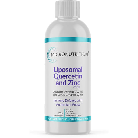 Micronutrition Liposomal Quercetin & Zinc 200ml