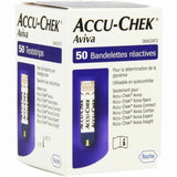 Accu-Chek Aviva Blood Glucose Test Strips 50 Pack