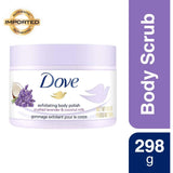 Dove Exfoliating Body Polish Crushed Lavender And Coconut Milk 298g