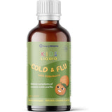 Henry Blooms Kids Liquid Cold & Flu with Elderberry Orange 100ml