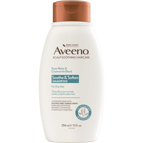 Aveeno Rose Water & Chamomile Shampoo 354ml