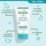 Simple Daily Skin Detox Purifying Facial Wash 150ML