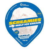 SCREAMIES No Melt Ice Cream Vanilla 120g 2PK