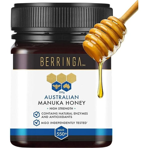 Berringa Australian Manuka Honey High Strength (MGO 550+) 250g