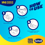 Scholl Go Sockless Insole 3 Pairs