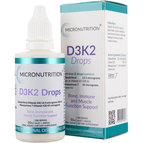 Micronutrition Vitamin D3 & K2 drops 50ml