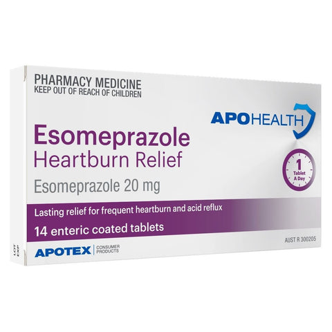 Apohealth Esomeprazole 20mg 14 Tablets