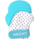 Malarkey Kids Munch Mitt Teething Aqua Blue