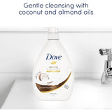 Dove Restoring Coconut & Almond Oil Body Wash 1 Litre