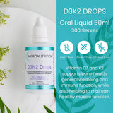 Micronutrition Vitamin D3 & K2 drops 50ml