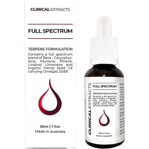 Clinical Extracts Terpene Formulation Full Spectrum 30ml