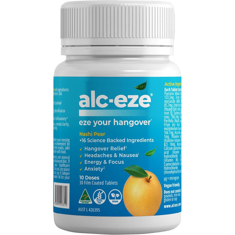 Alc-eze Eze Your Hangover 30 Tablets