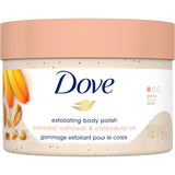 Dove Exfoliating Body Polish Colloidal Oatmeal And Calendula Oil 298g