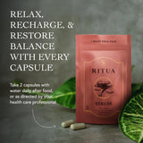 Ritua Stress 7 Day Saffron Ashwagandha Lemonbalm Reishi 14 Caps