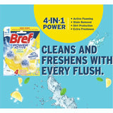 Bref Power Active Juicy Lemon, Rim Block Toilet Cleaner, 50g