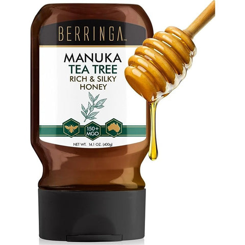 Berringa Manuka Tea Tree Rich & Silky Honey MGO 150+ 400g