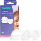 LANSINOH NIPPLE SHIELD 24MM 2 PACK