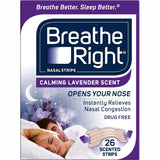 Breathe Right Nasal Strips Lavender Tan 26 Pack