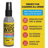 Bright Wipe Anti-fog Lens Care Kit 30ml