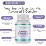 Micronutrition Advanced B Complex 60c