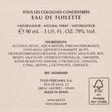 Tous Les Colognes EDT 90ML