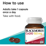 Blackmores COQ10 150mg 30 Capsules