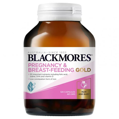 Blackmores Pregnancy & Breast-feeding Gold 120 Capsules