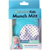 Malarkey Kids Munch Mitt Teething Aqua Blue