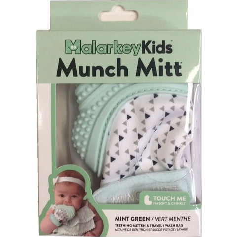 Malarkey Kids Munch Mitt Teething Mint Green