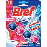 Bref Power Active Flower Blossom, Rim Block Toilet Cleaner, 50g