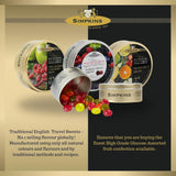 Simpkins Travel Sweets Mixed Fruit 200g Tin