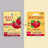 Burt's Bees Moisturising Lip Balm Strawberry 4.25g