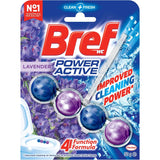 Bref Power Active Lavender Field, Rim Block Toilet Cleaner, 50g