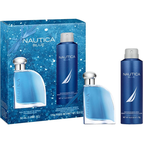 NAUTICA BLUE EDT 50ML GIFT SET