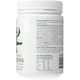 Synergy Natural Organic Super Greens Spirulina, Chlorella, Barley Grass & Wheat Grass Powder 500g