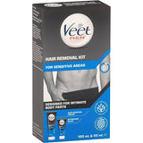 Veet Men Hair Removal Kit for INTIMATE Areas Cream 150G