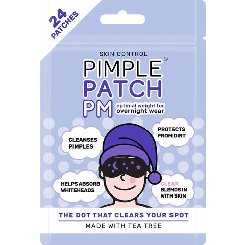 Skin Control Pimple Patches PM Overnight Wear 24 Patches