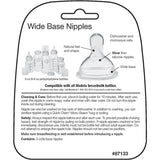 Medela Wide Base Teat Slow Flow 3 Pack