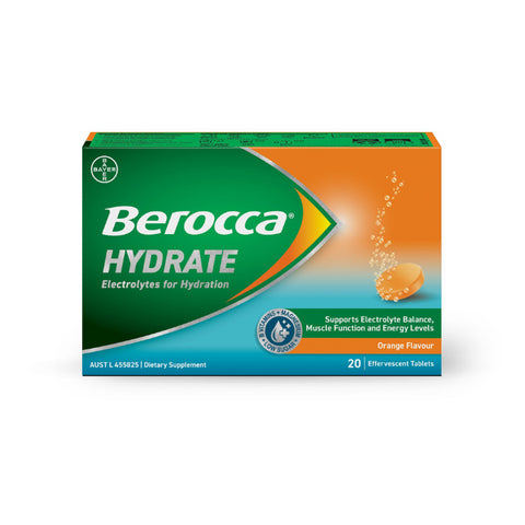 Berocca Hydrate Orange 20's