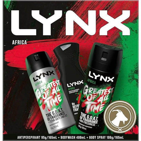 Lynx africa clearance set