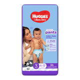 Huggies Ultra Dry Nappy Pants Boys Size 3 (6-12kg) 36 Pack