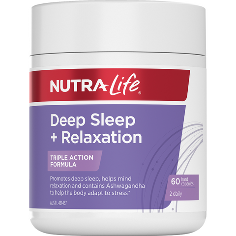 Nutra-Life Deep Sleep + Relaxation 60 caps