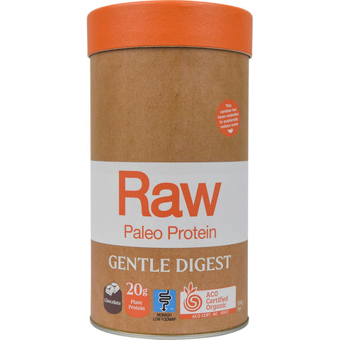 Amazonia Raw Protein Organic Paleo Gentle Digest Chocolate 500g