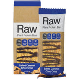 Amazonia Raw Protein Bar Salted Caramel Choc Crisp 40g Pack of 10