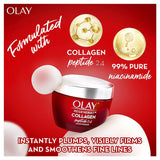 Olay Regenerist Collagen Peptide24 Face Cream Moisturiser 50g