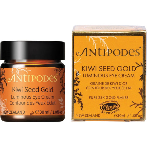 Antipodes Kiwi Seed 23k Gold Eye Cream 30ml