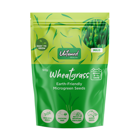 Untamed Health Wheatgrass Microgreens Seeds 50g